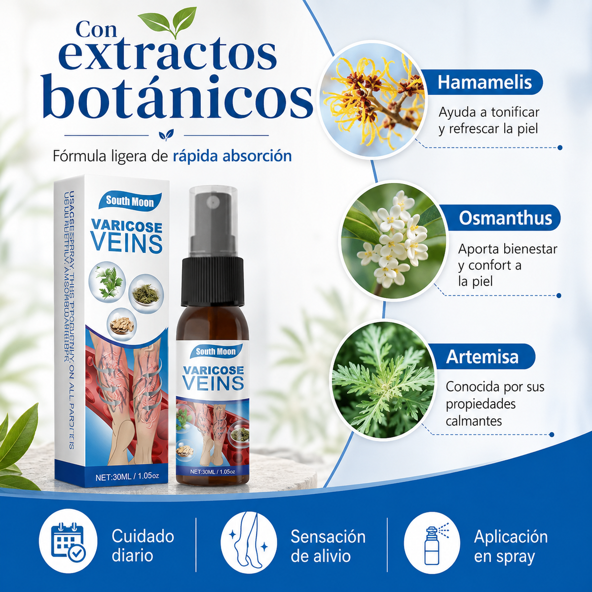 Spray para Varices