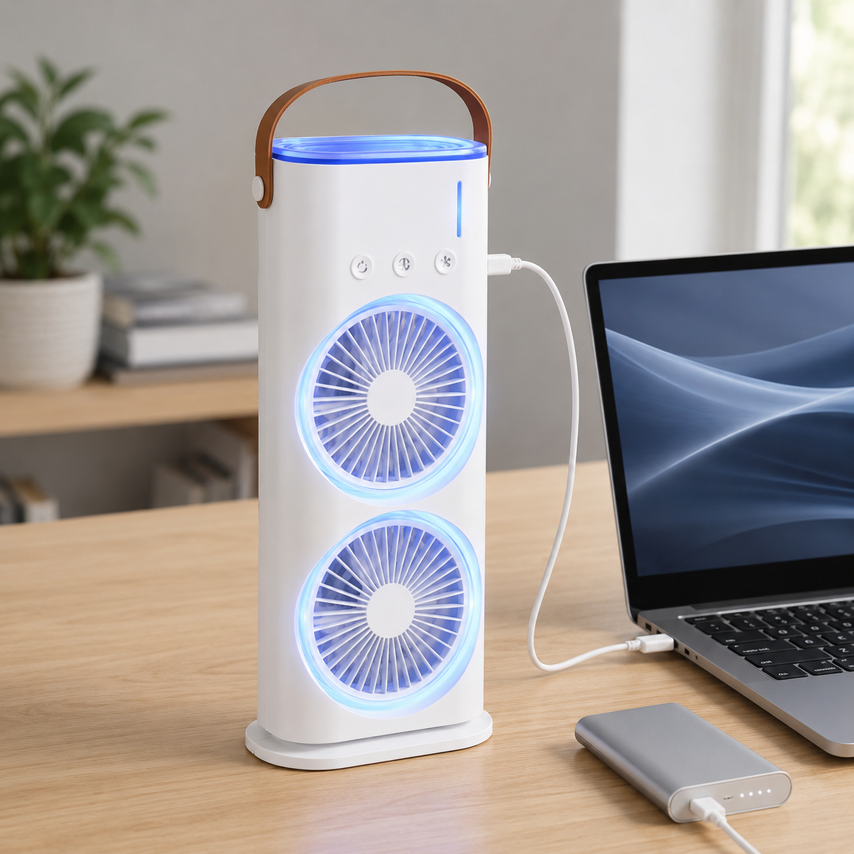 Aire acondicionado evaporativo portátil