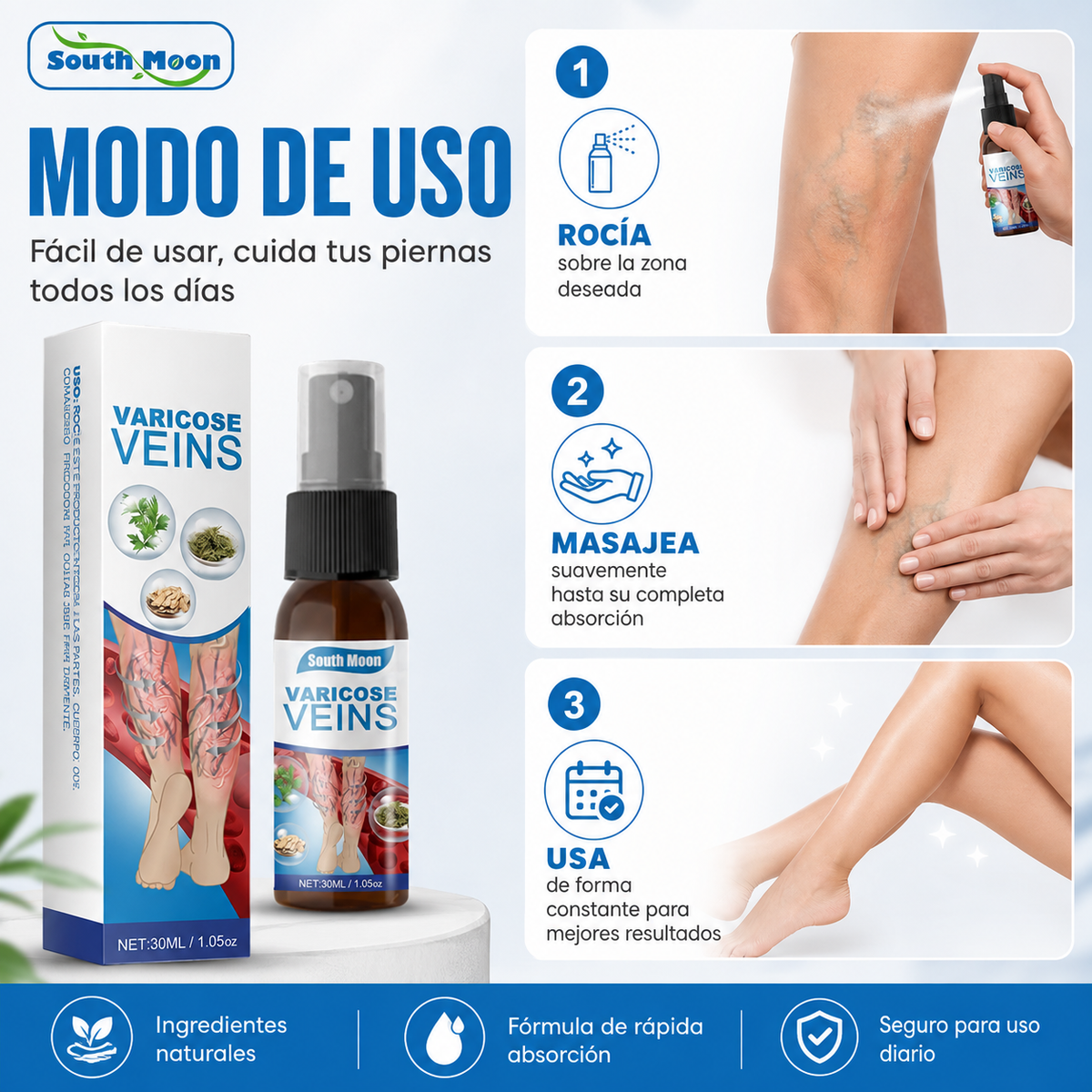 Spray para Varices