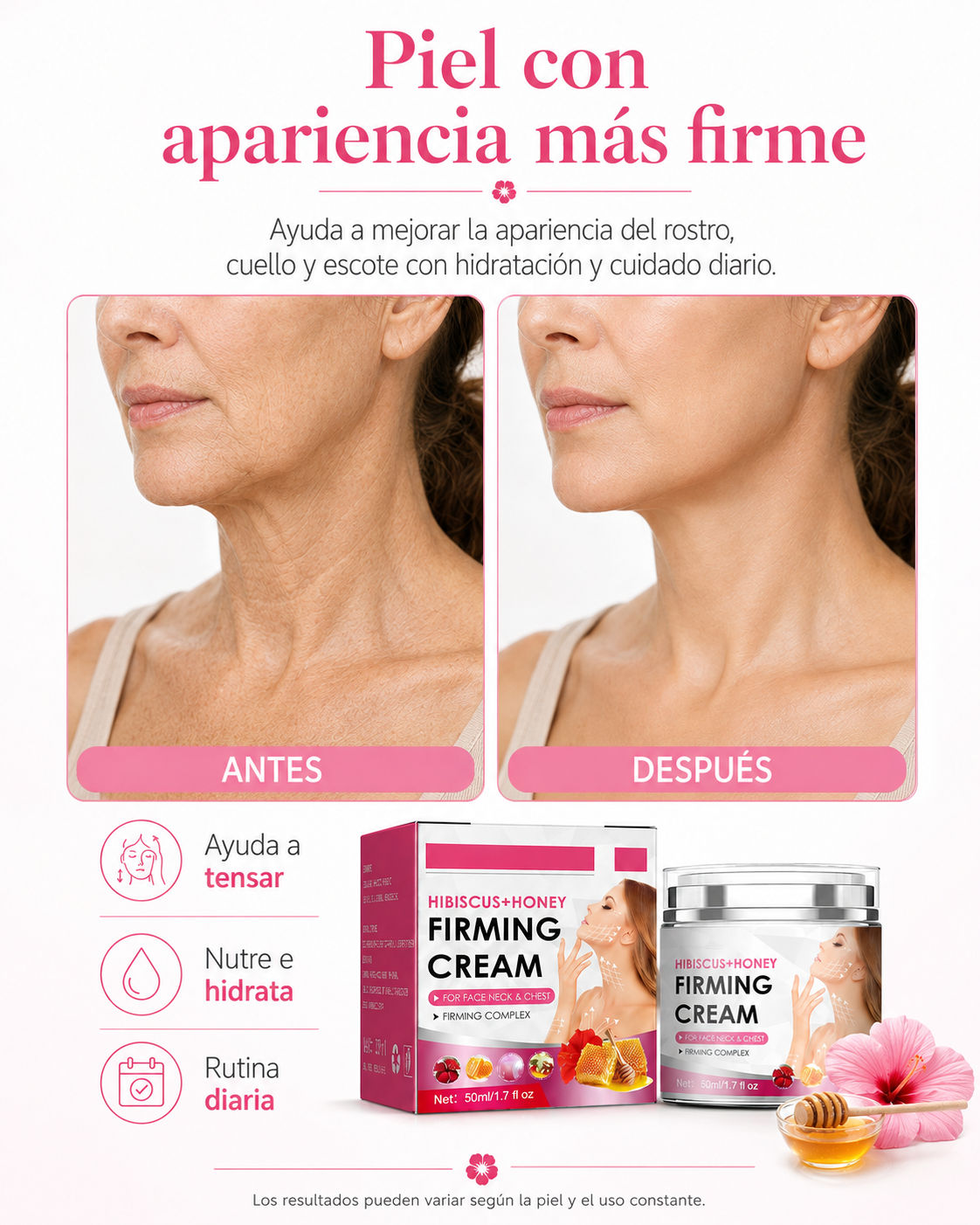 Crema Hibisco y Miel 50ml