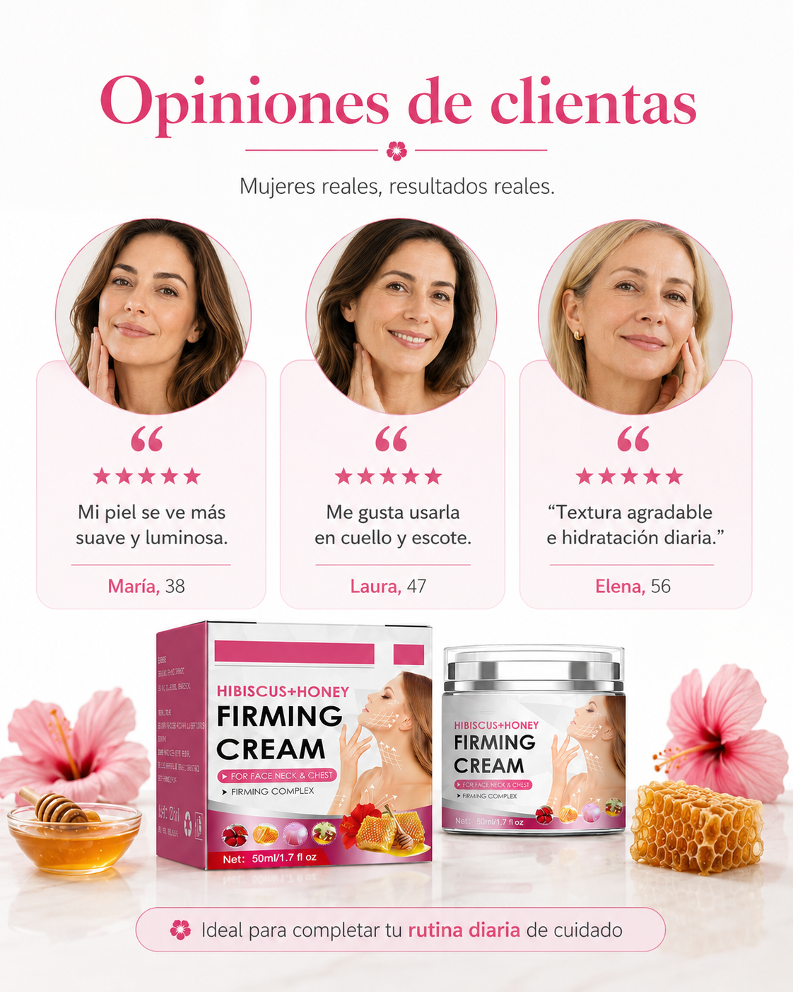 Crema Hibisco y Miel 50ml