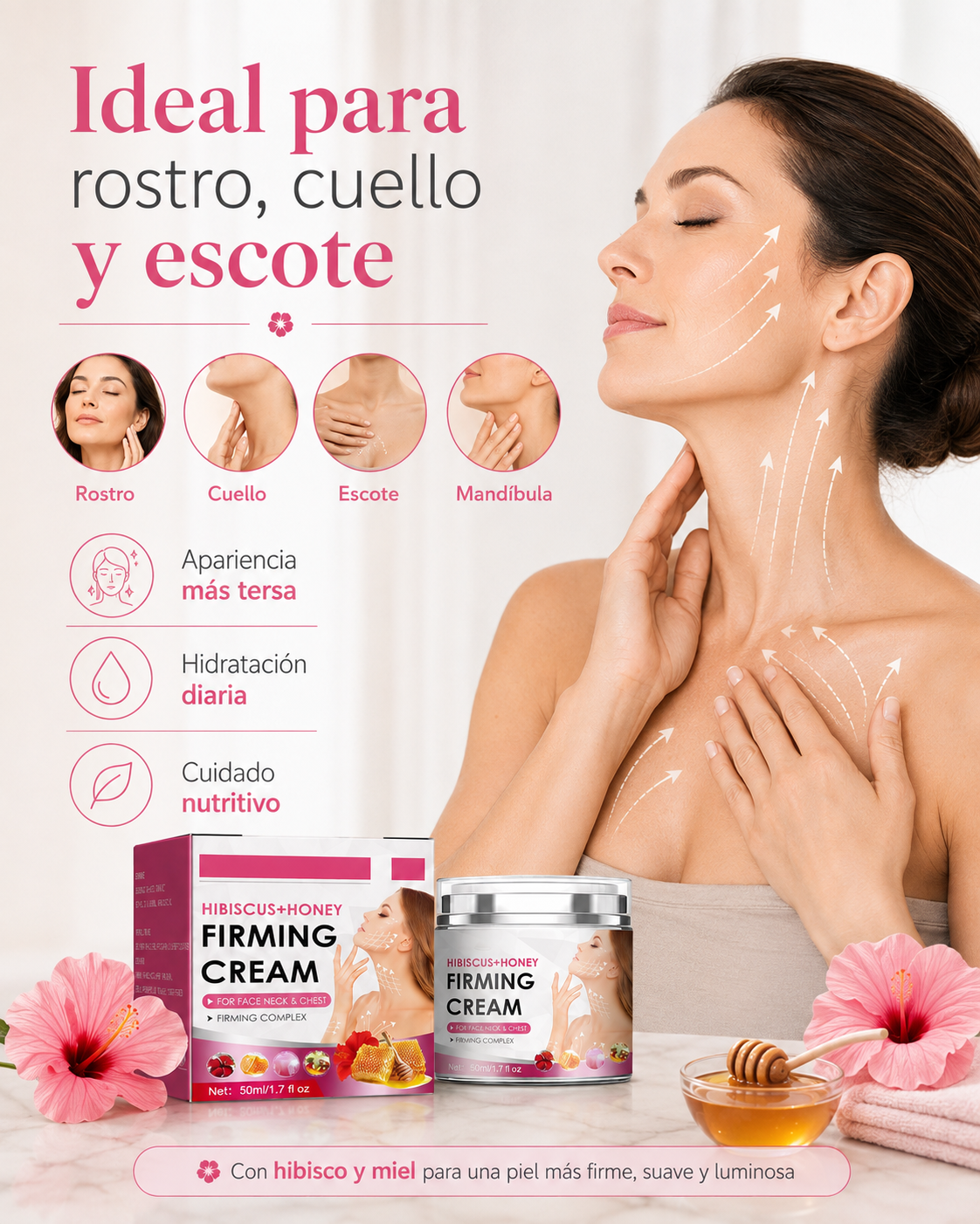 Crema Hibisco y Miel 50ml