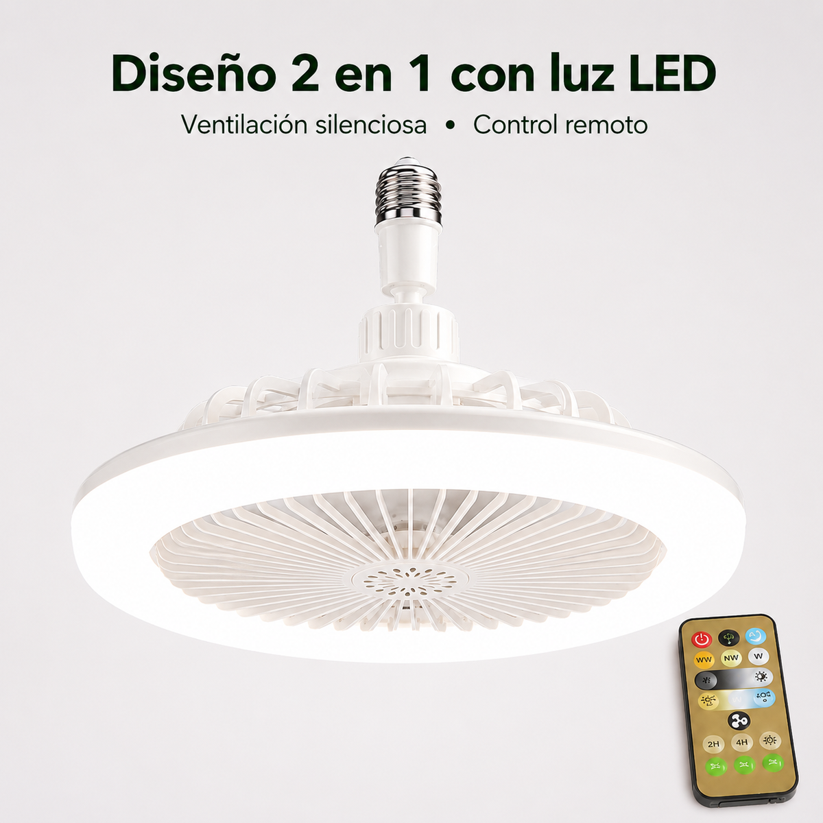 Ventilador de techo 2 en 1