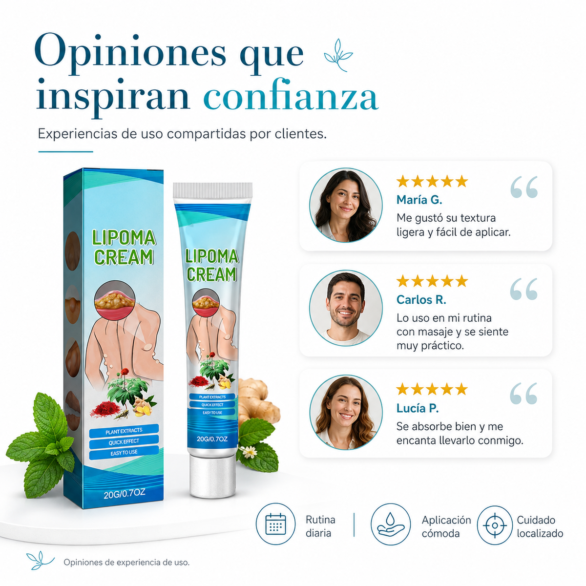 Crema para reducir bultos de grasa (lipomas)