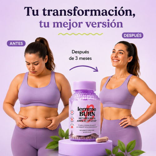 Suplemento para acelerar el metabolismo, favorecer la quema de grasa abdominal y activar la AMPK